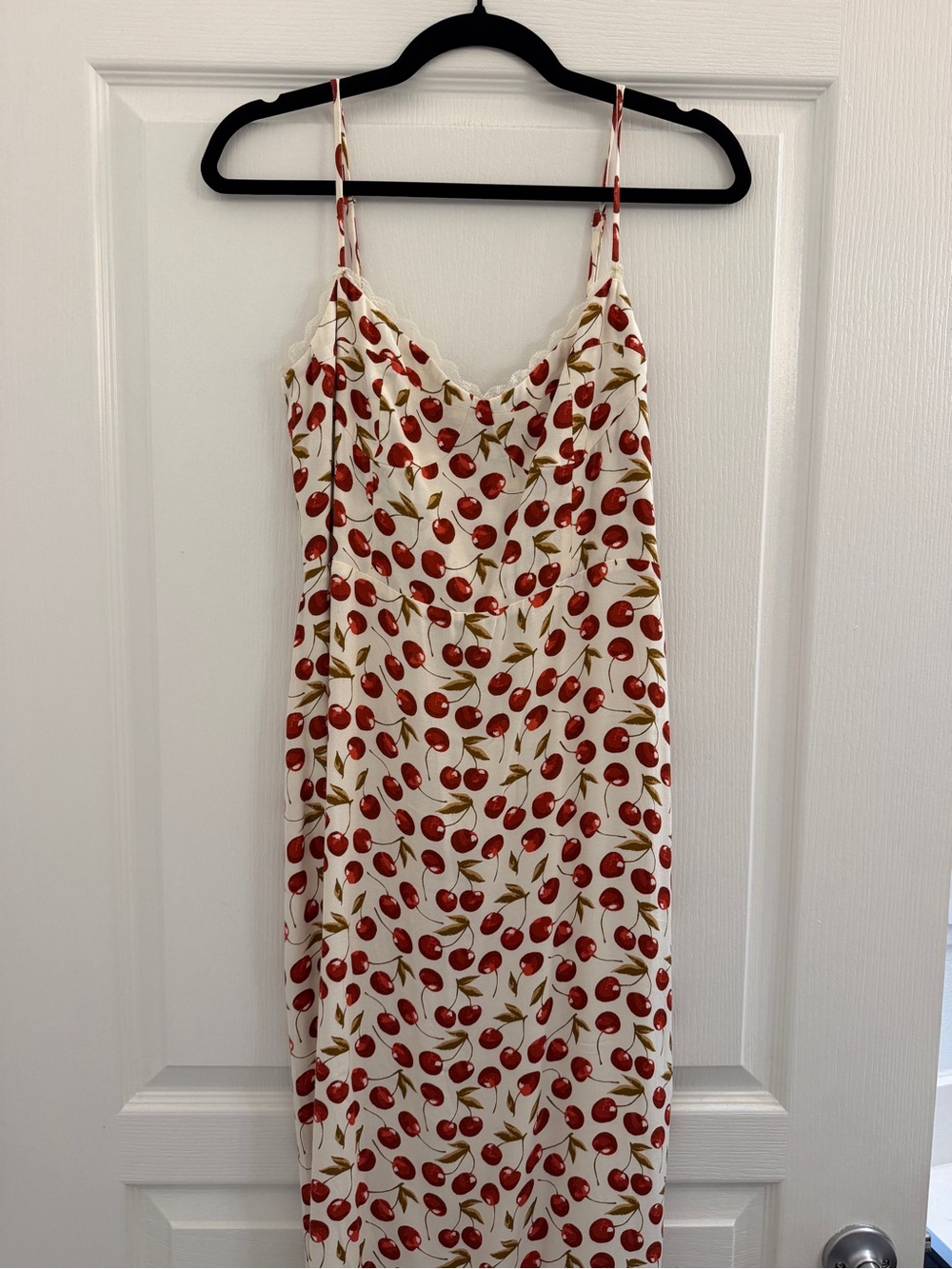 Reformation Off-White Pennington Midi
Dress In Cheesecake - Picture 2 of 3